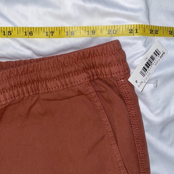 GoodThreads Slim Fit Pull On Canvas Shorts XXL Clay Color - Picture 3 of 11